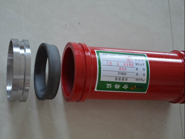 耐磨泵管組裝